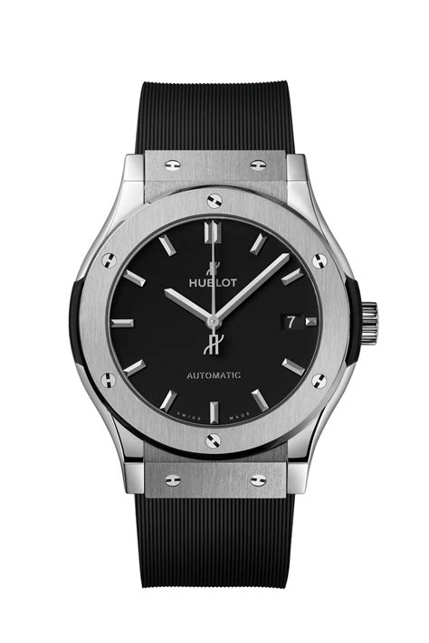 Hublot Classic Fusion Titanium Black Dial 42mm 